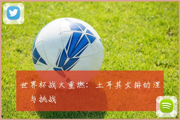 世界杯战火重燃：土耳其女排的涅槃与挑战